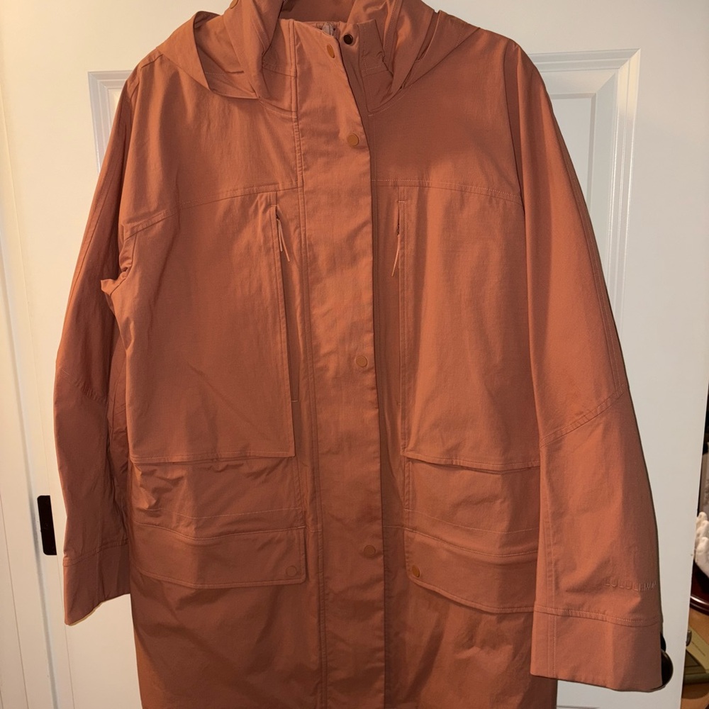 Lululemon Come and Go Jacket Desert Sun size 8